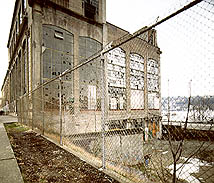 Steam Plant in state of neglect, 1993.
